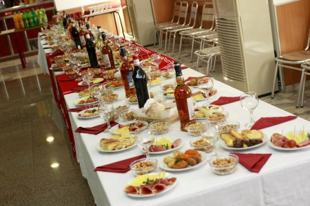 Salão nobre, bufett  oferecido aos sócios e convidados